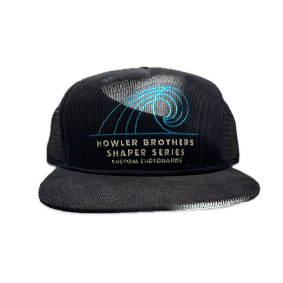 Howler Bros. | Corduroy Trucker Hat | Surf y Style | Navy Blue - Picture 1 of 4